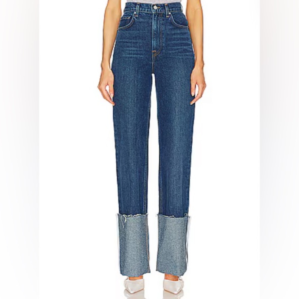 NWT-Sienna High Rise Big Cuff Jean